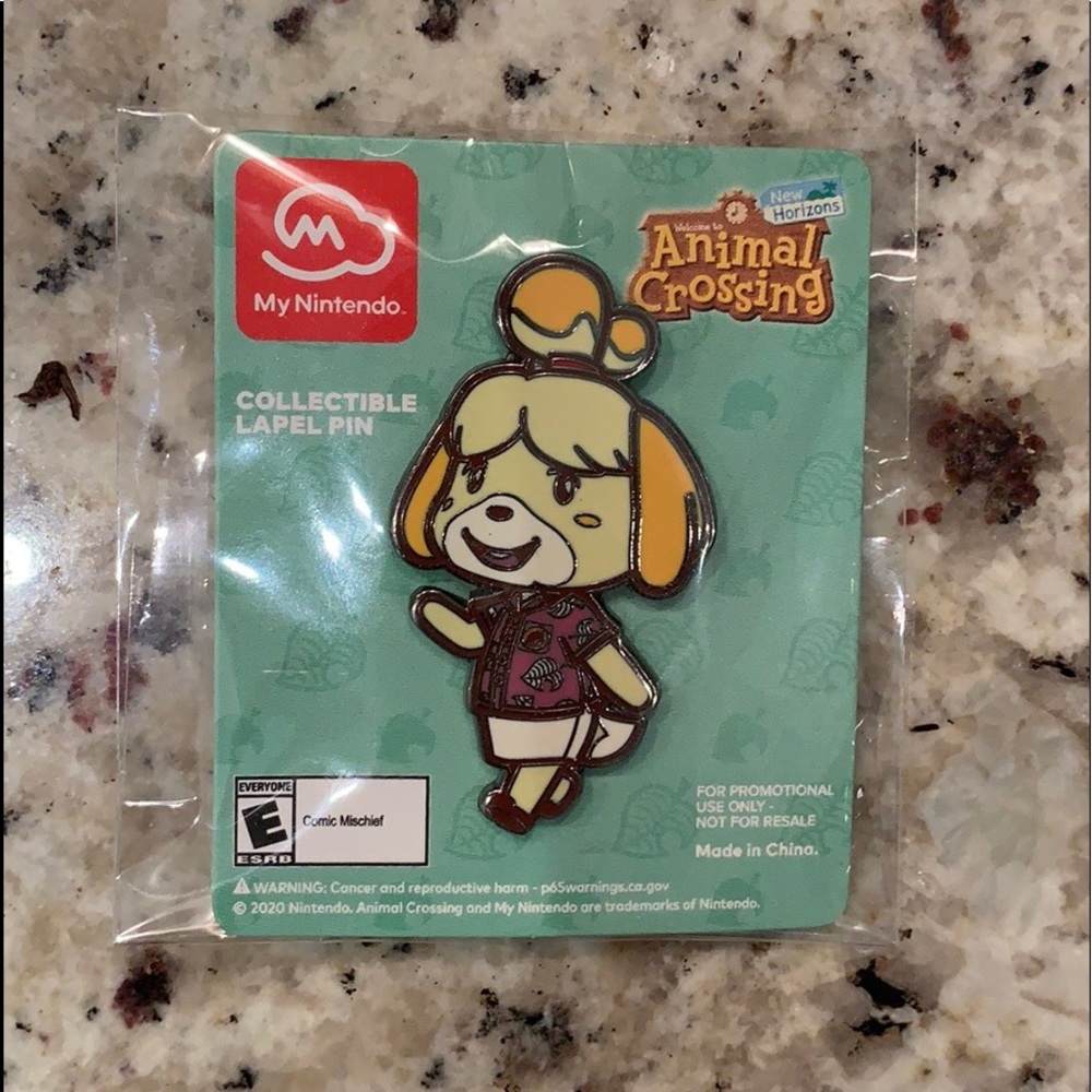 Animal Crossing New Horizons PAX Isabelle pin